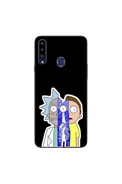 OEM Husa compatibila cu Samsung Galaxy A20S Silicon Gel Tpu Model Rick And Mo...