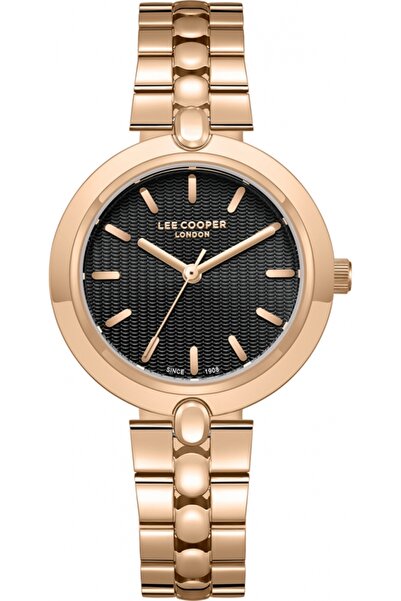 Lee Cooper LC08057.440 ceas de damă elegant în aur roz, pentru un cadou.