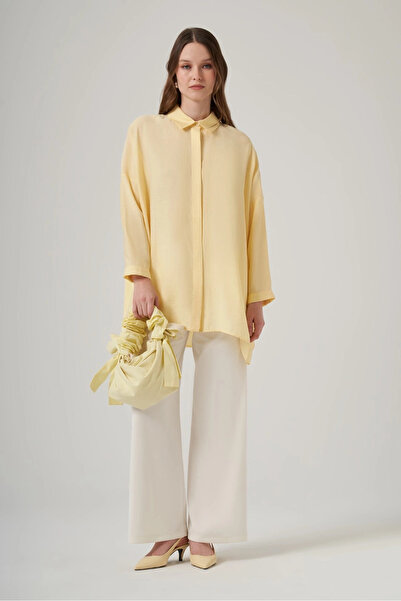 Nuss 3001 Oversize Basic Shirt Vanilin