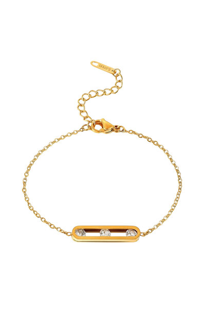 Black Season Fashionable Design Clavicle Chain Bracelet Gold Plated Jewelry