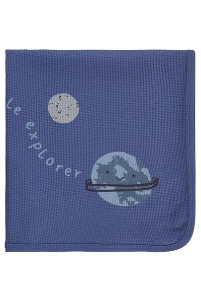 Civil Baby Planets Printed Blanket - Blue