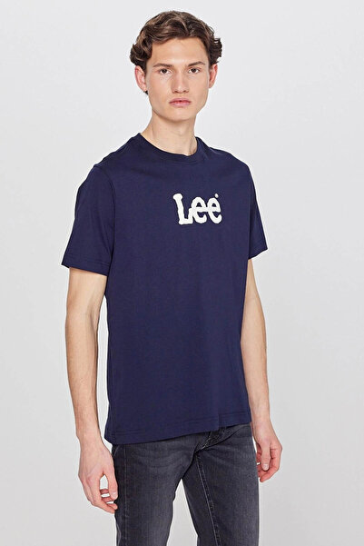 Lee Veliki logo, tamnoplava muška majica L2610100411