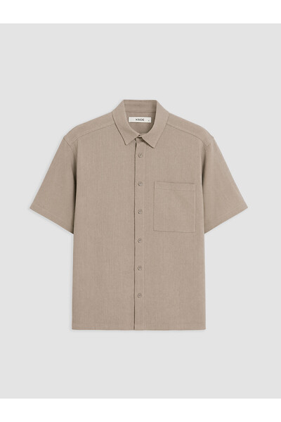 LC Waikiki Peak New Season Regular Fit Men's Textured Shirt