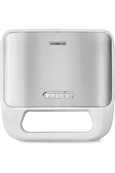 Pyrex Σαντουιτσιέρα SB 298 με αποσπώμενες πλάκες για 2 σάντουιτς, 800W, Λευκό...