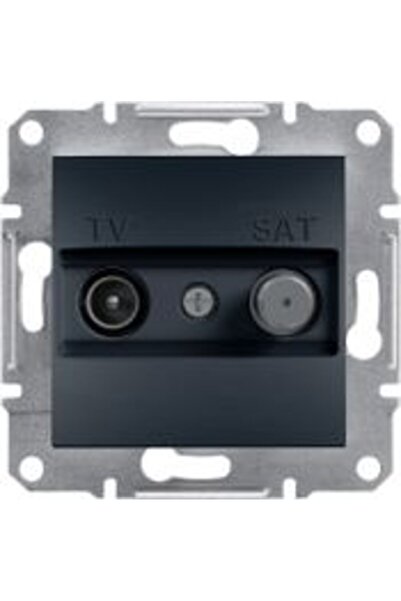 Schneider Electric Aspora TV-SAT Priză finală fără ramă antracit (EPH3400171)