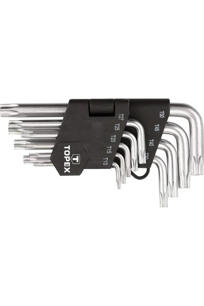 topex Set chei Torx tip L T10-T50 9buc (35D960)