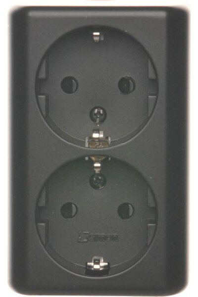 Kontakt-Simon Socket Shucko Contact Simon 54 EGSZ2NZ/49 dublu montat pe supra...