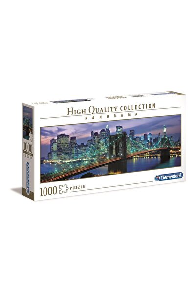 CLEMENTONI Puzzle 1000 piese. Panorama - Podul New York Brooklyn (39434 CLEME...