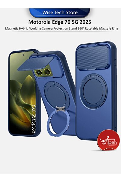 Wtech Motorola Edge 70 5G 2025 Magnetic Hybrid Working Camera Protection Stan...
