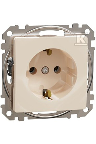 Schneider Electric Soclu Schuko, bej, Sedna Design și Elements SDD112025