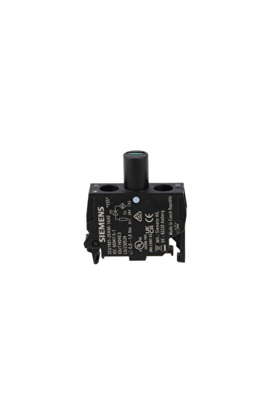 Siemens Bloc suport LED alb 24V AC-DC capac capacitate montare prin șuruburi ...