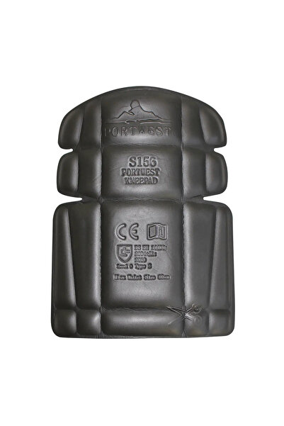 PORTWEST Inserții pentru genunchi, Portwest, S156, Ergonomică, Spumă EVA, Negru
