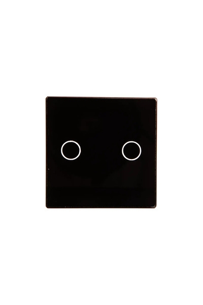 Touch Me Touchme TouchMe Panou mic din sticlă, conector dublu, negru (TM531B)