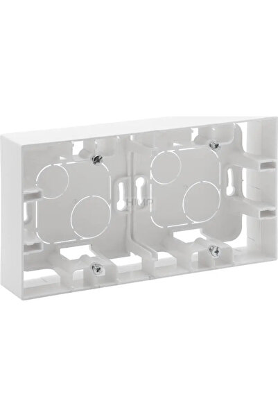 Legrand Suport de suprafață Niloe Step 863198 dublu alb