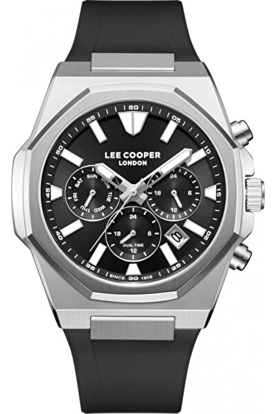Lee Cooper Ceas de modă pentru bărbați LC08313.351, negru.