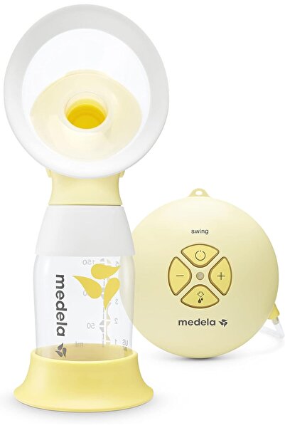 Medela مضخة ثدي سوينج فلكس - مضخة ثدي كهربائية فردية - واقي ثدي بيرسونال فيت ...