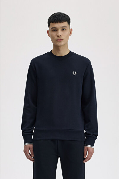 Fred Perry M7535 Crew Neck Erkek Sweatshirt