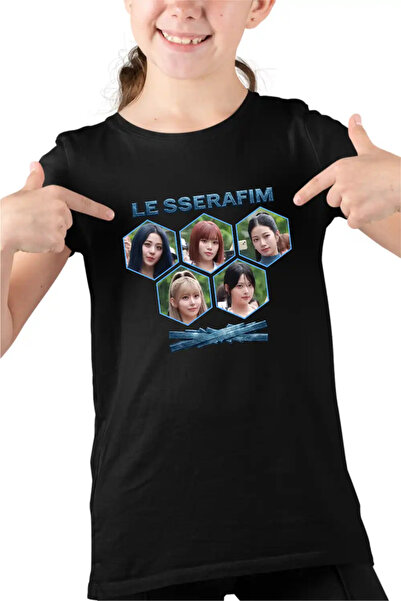 OEM Тениска Le Sserafim K-pop мърч Сакура Серафим