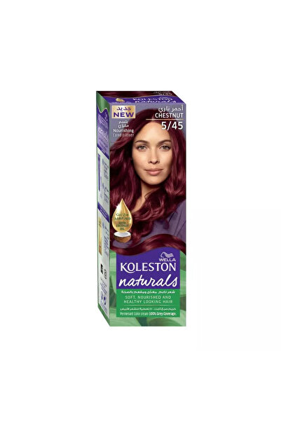 wella koleston كريم صبغة الشعر الطبيعي لتغذية الشعر وجعله ناعمًا وصحيًا - 5/4...