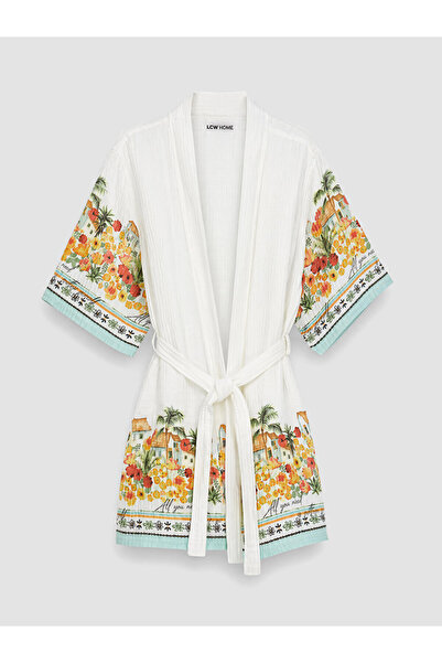 LC Waikiki Embroidered Women's Robe for Style Enthusiasts from Uzg Store