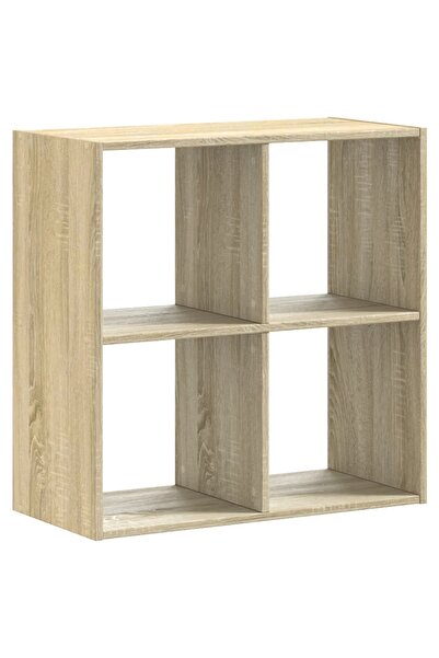 vidaxl Bibliotecă, stejar sonoma, 68,5x32x68,5 cm, lemn prelucrat