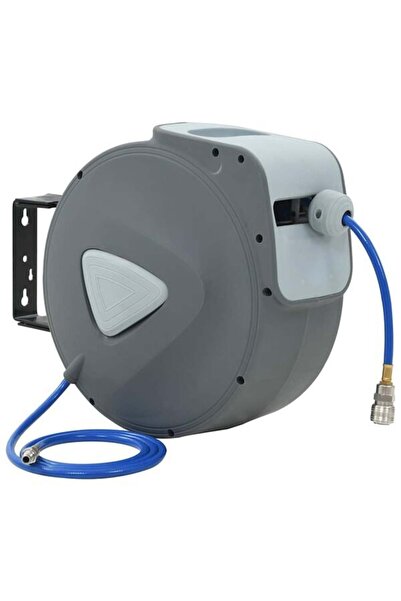 vidaxl Tambur automat pentru furtun de aer 1/4 ", 30 m