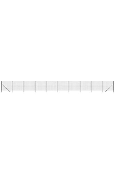 vidaxl Gard din plasă de sârmă, antracit, 1,6 x 25 m, oțel zincat