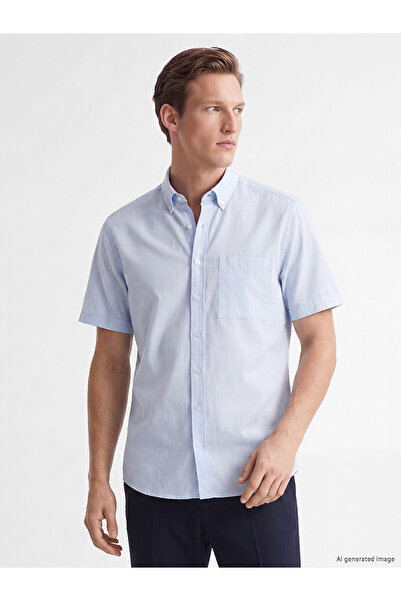 LC Waikiki Nevavm Regular Fit Men's Shirt with Difference