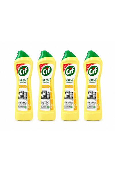 Cif Pachet 4 X Solutie Universala Cream Lemon 500ml