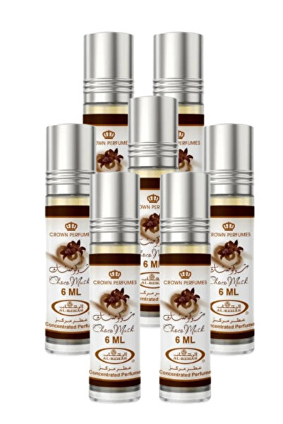 ALREHAB 7 قطع من زيت عطر شوكو مسك 6 مل