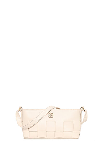 Derimod Women's Cream Knitted Shoulder Bag 26Sbd292829
