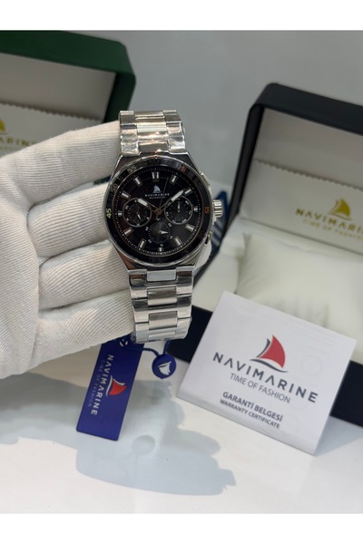 Navimarine ERKEK KOL SAATİ ÇELİK KASA ÇELİK KORDON