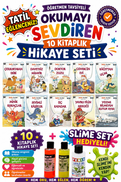 Üçgen Yayıncılık 2.Sınıf Öğretmen Tavsiyeli Okumayı Sevdiren 32 Sayfa 10 Kita...