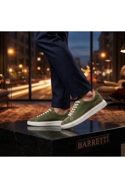 By Barretti Green Conver Model Sneakers