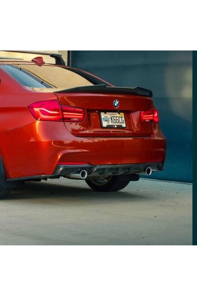 BMW Eleron Spoiler portbagaj Seria 3 F30 PSM High Kick negru lucios