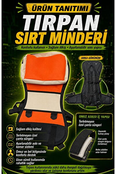 SVS Askılı Motorlu Tırpan Taşıma Çantalı Sırt Minderi Çin Tırpan Sırt Tüm Mod...
