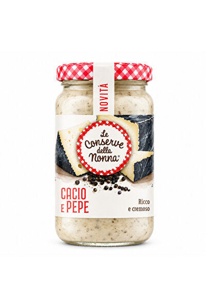 Le Conserve della Nonna Sos cacio e pepe 190g -