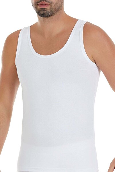 YILDIZ Lycra Men's Undershirt White 3-Pack