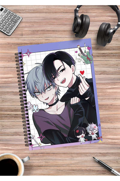 mertfigur Alien Stage Anime Spiral Notebook A5 (50 Sheets)
