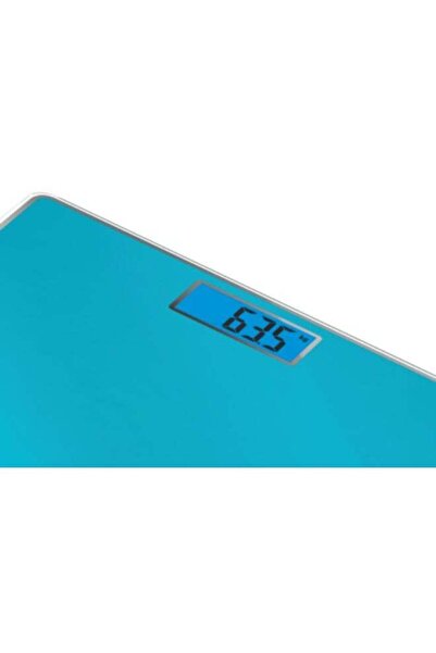 TEFAL Classic Digital Bathroom Scale Up To 160 Kg Blue Tempered Glass