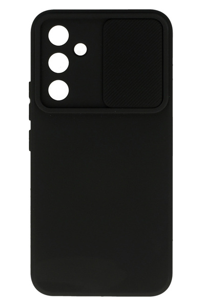 POWERTECH Πίσω Κάλυμμα Σιλικόνης Μαύρο (Galaxy A 34)
