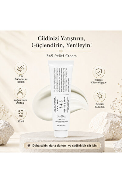 The Potions 345 Relief Cream | Akne Karşıtı Niacinamide Resveratrol Centella ...