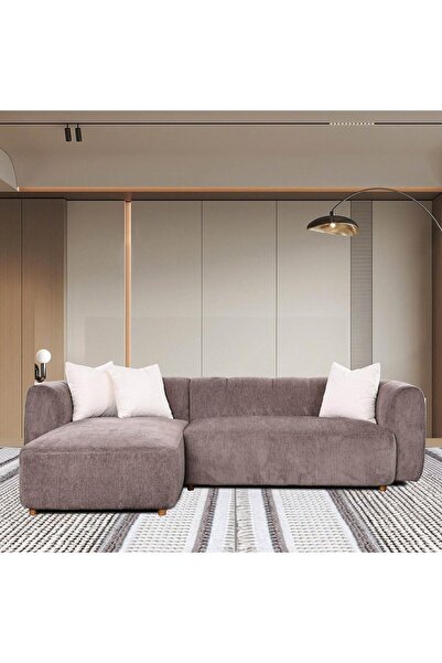 Miro Left Corner Sofa Fabric 3 Seater -