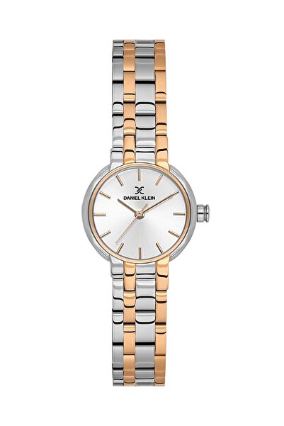 Daniel Klein Rose Silver Color Gift Packaged 25 mm Women's Wristwatch