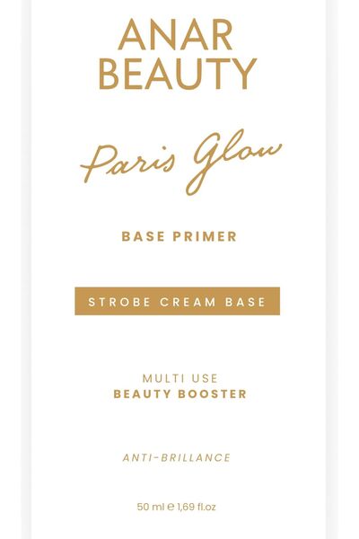Anar Beauty Strobe Cream Base- Glow Paris Illuminating Colorful Moisturizer