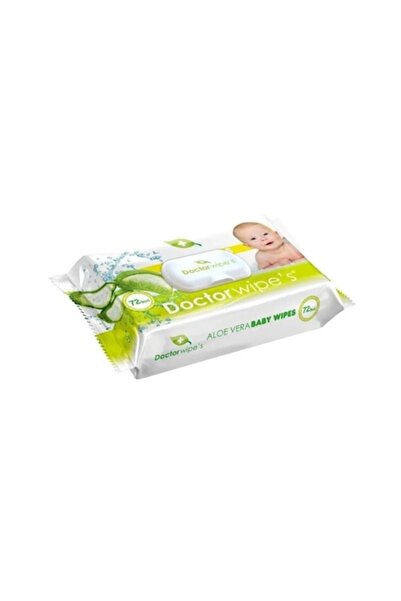 DOCTOR WIPES Мокри кърпички за деца, Доктор Уайпс, с екстракт от алое вера, 7...