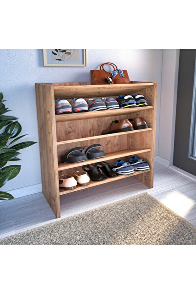 Vivendo Pantofar cu 5 rafturi 100 x 62 x 29 cm, din pal melaminat 18 mm,