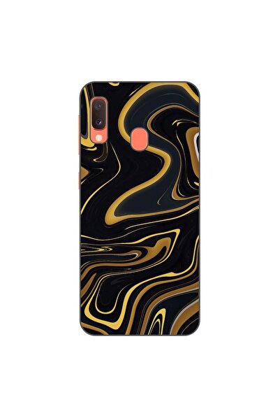 OEM Husa compatibila cu Samsung Galaxy A20e Silicon Gel Tpu Model Acrylic Glow