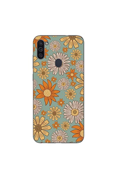 OEM Husa compatibila cu Samsung Galaxy A11 Silicon Gel Tpu Model Vintage Meadow