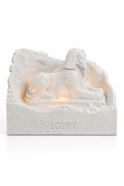 3dlink World Wonders – Sfinxul din Giza, Lampă Decorativă LED, Egipt, Colecti...